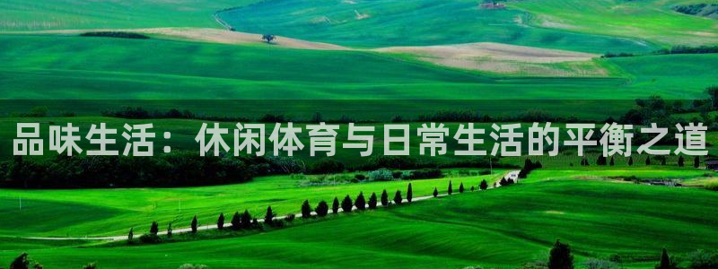 米兰体育官网下载：品味生活：休闲体育与日常生活的平衡